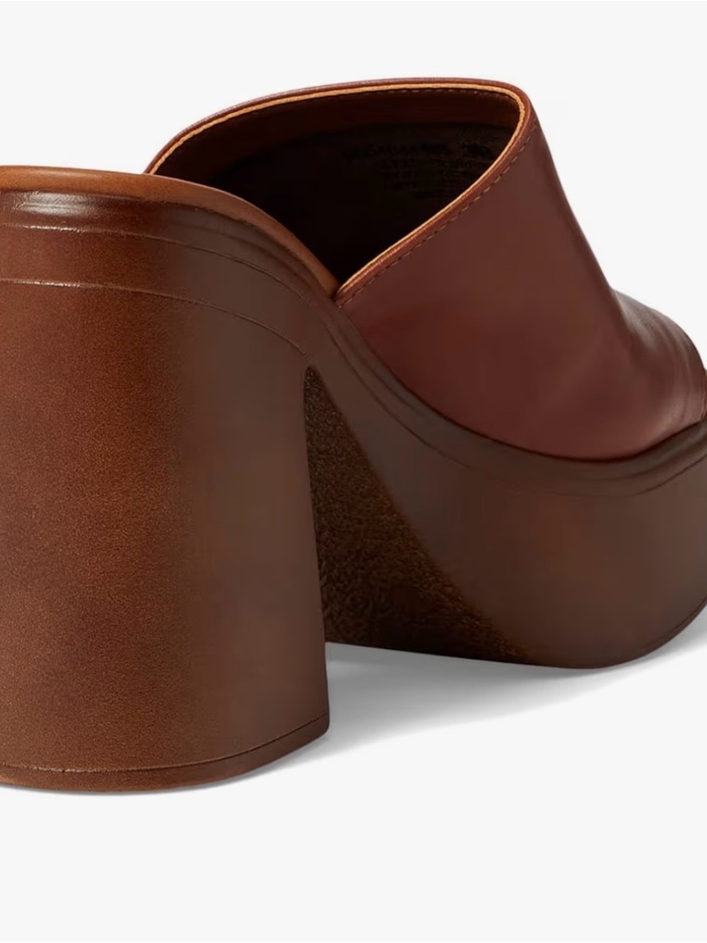Free People Brown Platform Mule Clogs - Picture 1 of 3
